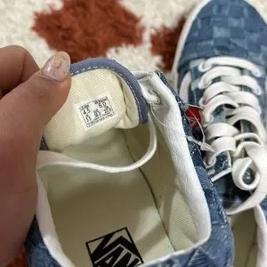 Vans | Shoes | Vans Woven Old Skool Denim Stackform Sneakers